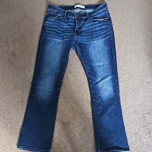 BKE Dark Blue Women's Boot Cut Jeans